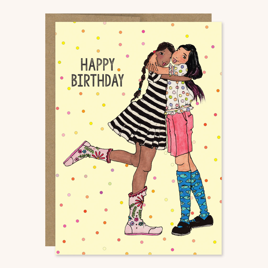 You give the best hugs birthday card
