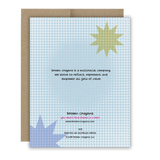 Don't Let Anything Get In Your Way! Notecard