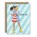 Owl Friend - Thank you Notecard