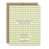 Pssst...You're Amazing Notecard