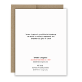 Booom! Girl Notecard