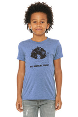 Kids Short Sleeve T-shirt - Be Distracting! Screen print - 4 Colors
