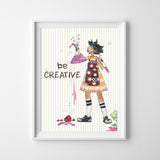 Wall Print - Be Creative - 2 Sizes!