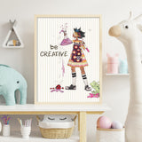 Wall Print - Be Creative - 2 Sizes!
