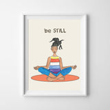 NEW! Wall Print - Be Still - 2 Sizes!