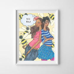 Wall Print - Bee You! - 2 Sizes!