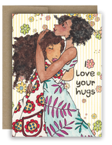 I Love Your Hugs - Notecard