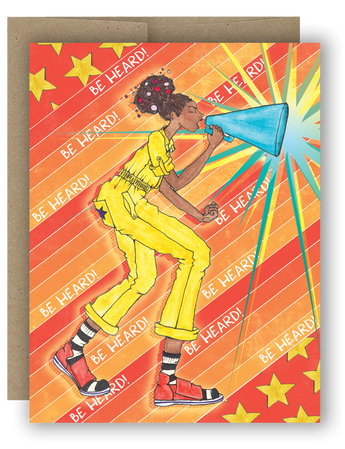 Be Heard! - Notecard