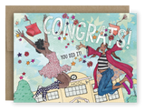 Congrats! You Did It! - Graduation Notecard