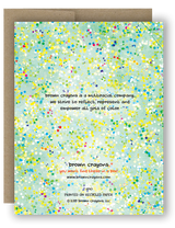 Happy Peace Joy - Notecard