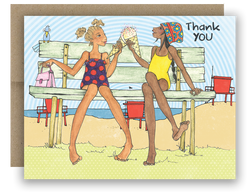 Ice Cream Toast -Thank You Notecard