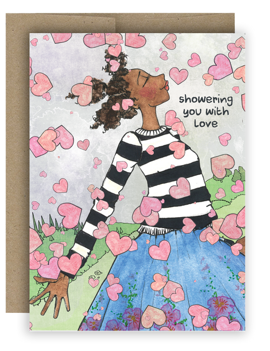 The Love Shower - Notecard