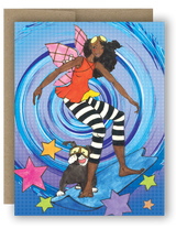 Surfer Girl - Notecard