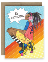 Roller Girl - Notecard