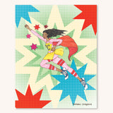 Wall Print - Super Crayon - Stars - 2 Sizes!