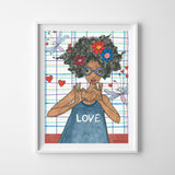 Wall Print - Heart Hands - 2 Sizes!