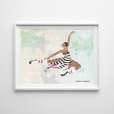 Wall Print - Leap!- 2 Sizes!